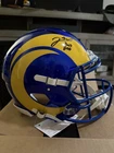 Jared Verse Autographed Los Angeles Rams Full Size Riddell Speed Helmet