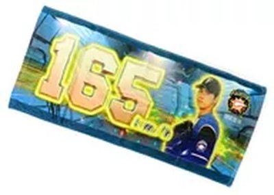 Shohei Otani #17 (Hokkaido Nippon-Ham Fighters) 165km/h Gedenktuch Gesichtstuch