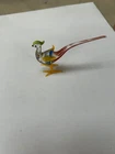 Vintage Murano-Style Art Glass Bird Figurine