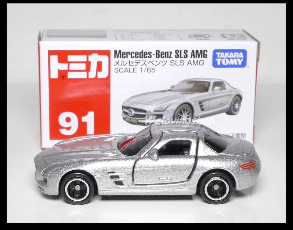 TOMICA 91 Mercedes-Benz SLS AMG 1/65 TOMY DIECAST CAR NEW A | eBay