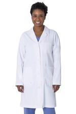 Healing Hands White Coat Womens STRETCH Lab Coat