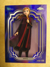 2024 TOPPS CHROME PURPLE REFRACTOR /199 DISNEY PIXAR ANNA FROZEN