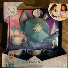 Disney Frozen Elsa Icy Magic Tea Set Lights Sounds Playset