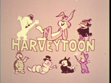 16MM SOUND-"THE OILY BIRD"-1954 HARVEYTOON-INCHY THE WORM-INCORRECT TV CARTOON