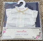 American Girl X Janie And Jack Ruffles & Ribbon Blouse for 18" Doll JHD15-RF1A