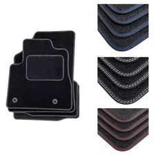 MG ZT (1999-2005) - Car Floor Mats - Double Stitch - 4 Piece - 1 Clip