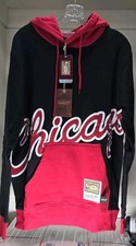Chicago Bulls NBA Big Face Hoody Hardwood Classics NWT Mens Medium