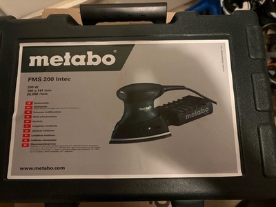 Metabo FMS 200 Intec Deltaschleifer 200 W 230 V Netzbetrieb im Koffer