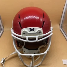 Xenith X Youth Football Helmet - Red Size Large. White Facemask W/ Chin Strap