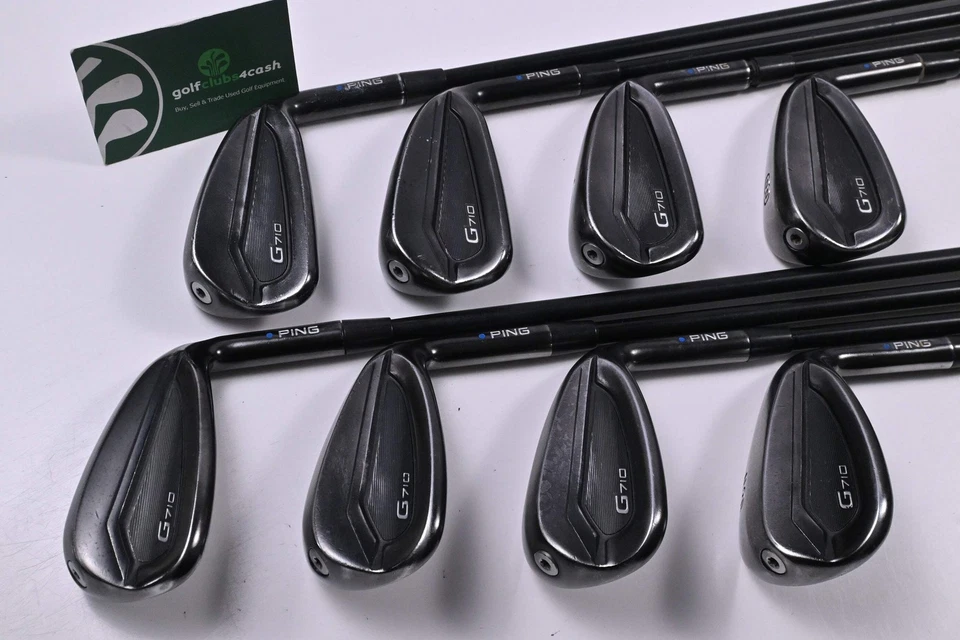 Ping G710 Irons / 5-PW+UW+SW / Blue Dot / Senior Flex Ping Alta Distanza 40 - Image 2 of 4