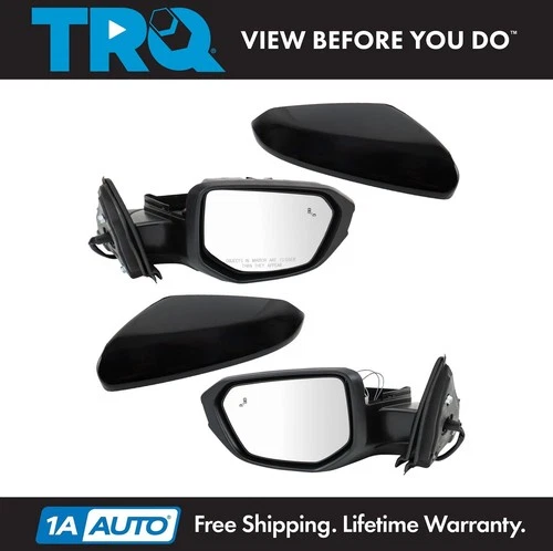 TRQ Mirror Set Fits 2021-2022 Honda Insight
