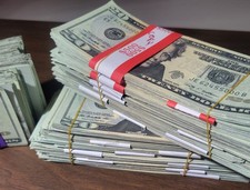 Best Prop AGED $20 Bills x 25 / Novelty Purposes Only 