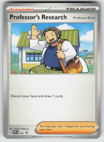 Professor's Research 221 Promo Scarlet & Violet Promo Pokemon NM