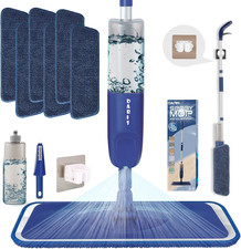 Spray Mop with 6 Washable Pads 500ml Bottle for Wood Tile Laminate Floors
