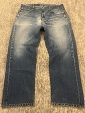 Vintage Levi’s 501xx Made in USA Button Fly Jeans Size 36 (SHORT) Read Descript)