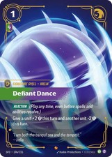 Riftbound Spiritforged Irelia - Defiant Dance 196/221 - MULTIPLE AVAILABLE! — live eBay listing