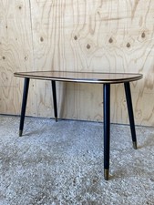 Vintage Formica Coffee Table With Decorative Edge On Dansette Legs