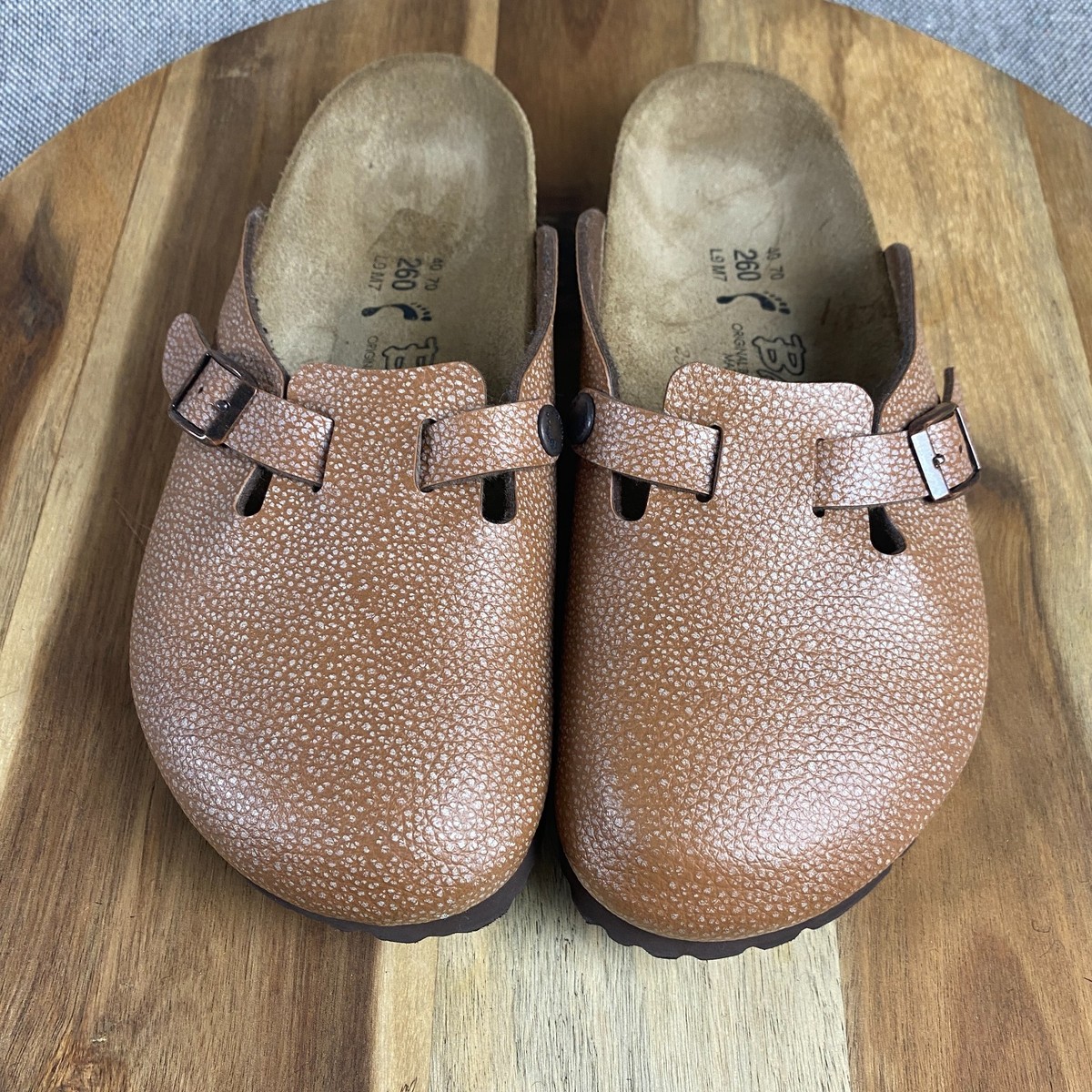 靴 BIRKENSTOCK Boston 40 Amazon.com | Birkenstock Men?s Boston Black Leather Sandals 40 EU