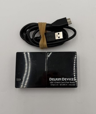 Delkin USB 3.0 Universal All-In-One Memory Card Reader (DDREADER-48)