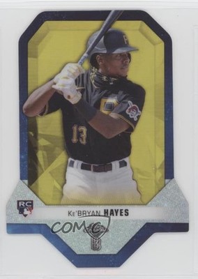 2021 Chrome Ben Baller Edition Gold Refractor 24/50 Ke'Bryan Hayes Rookie RC 1s8