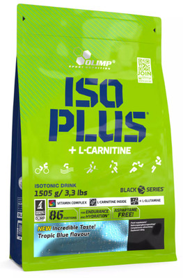 Olimp Iso Plus + L-Carnitin 1505 g Tropic Blue
