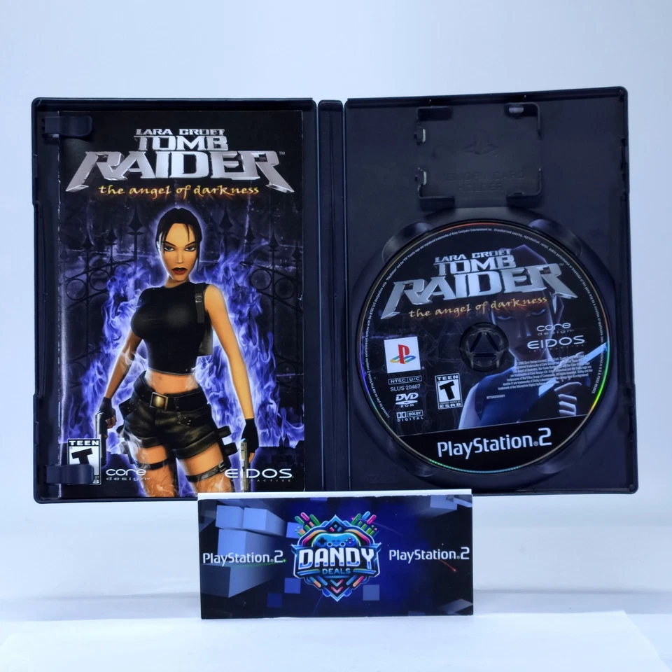Tomb Raider Angel of Darkness PS2 в коробке с руководством - PlayStation 2 - Изображение 4 из 4