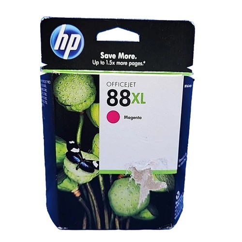 Cartouche HP 88XL Magenta Authentique C9392A - Neuve, Expédition Rapide, Pour Séries Officejet Pro