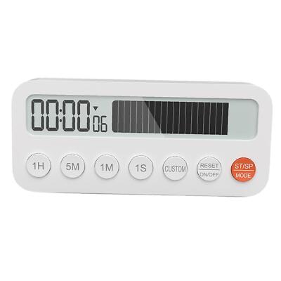 Visueller Timer Tischuhr Digital Küchentimer zum Backen Backofen