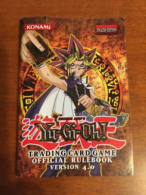 Konami YuGiOh TCG Official RULEBOOK Version 8.0 English Edition Booklet