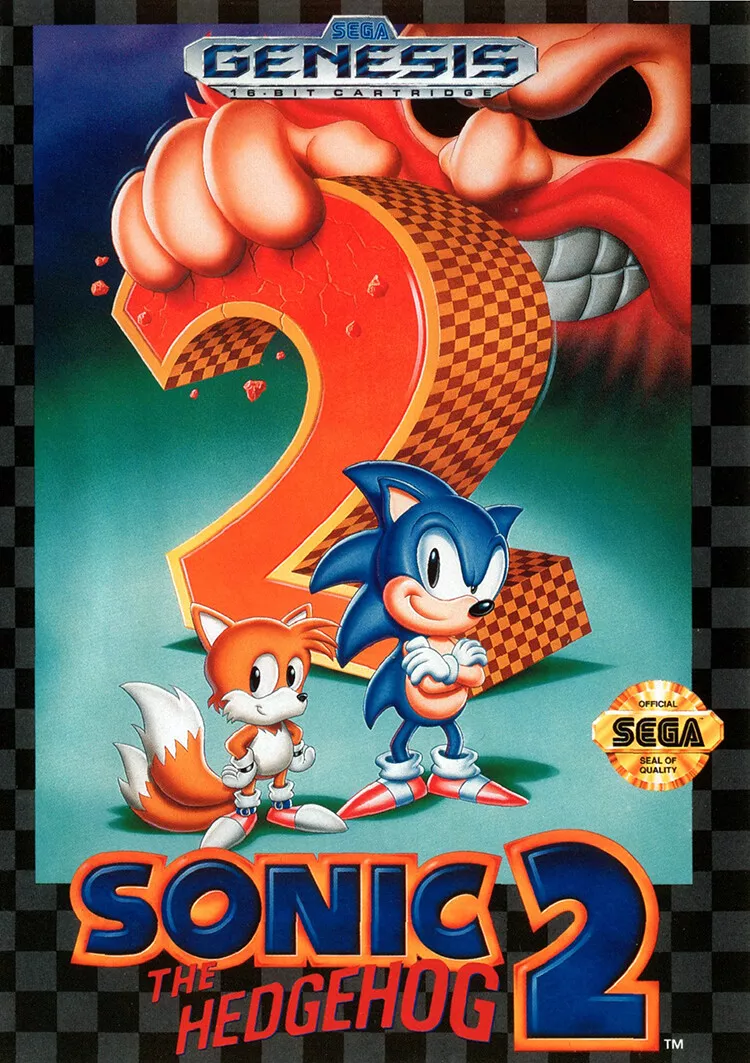 Usado: Jogo Sonic the Hedgehog 2 - Mega Drive em Promoção na