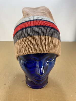 Vintage 70s Demetre Bobbie Burns Wool Smiley Beanie Ski  display picture 2