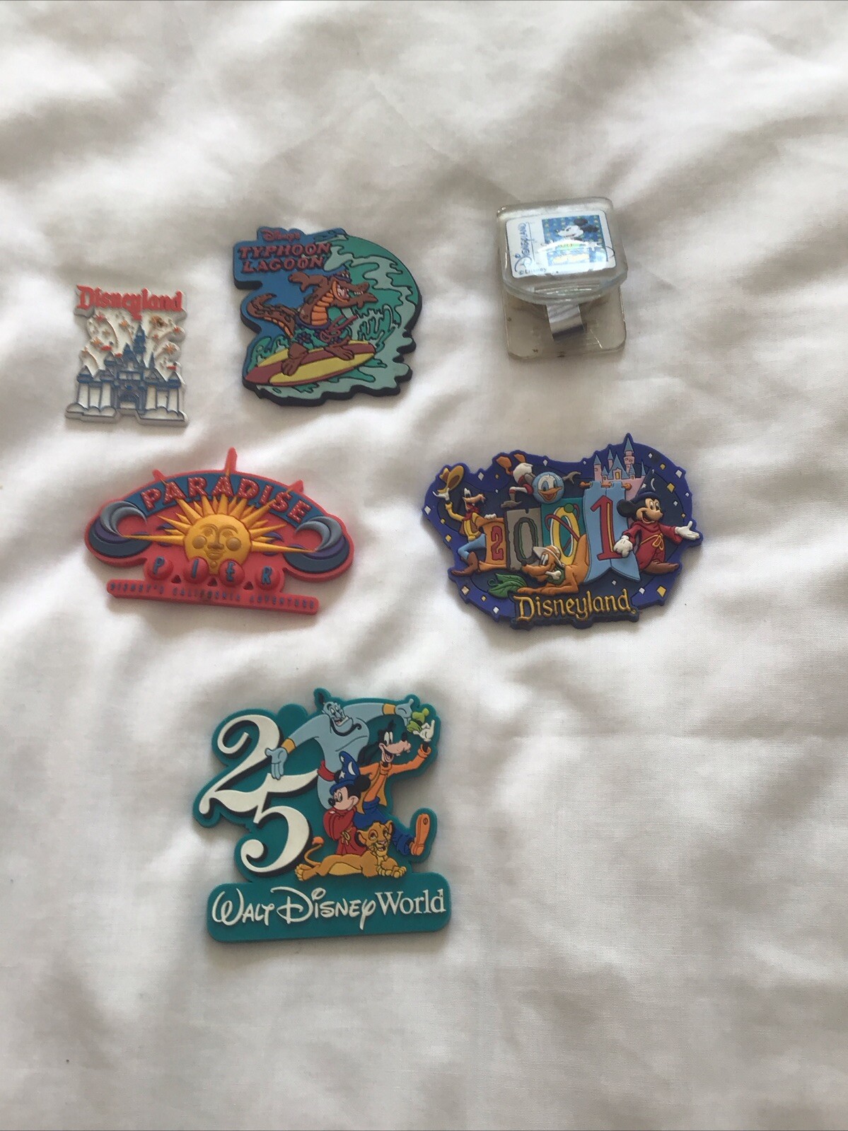 Retro Rubber Fridge X 6 Walt Disney World FREE UK P&P eBay