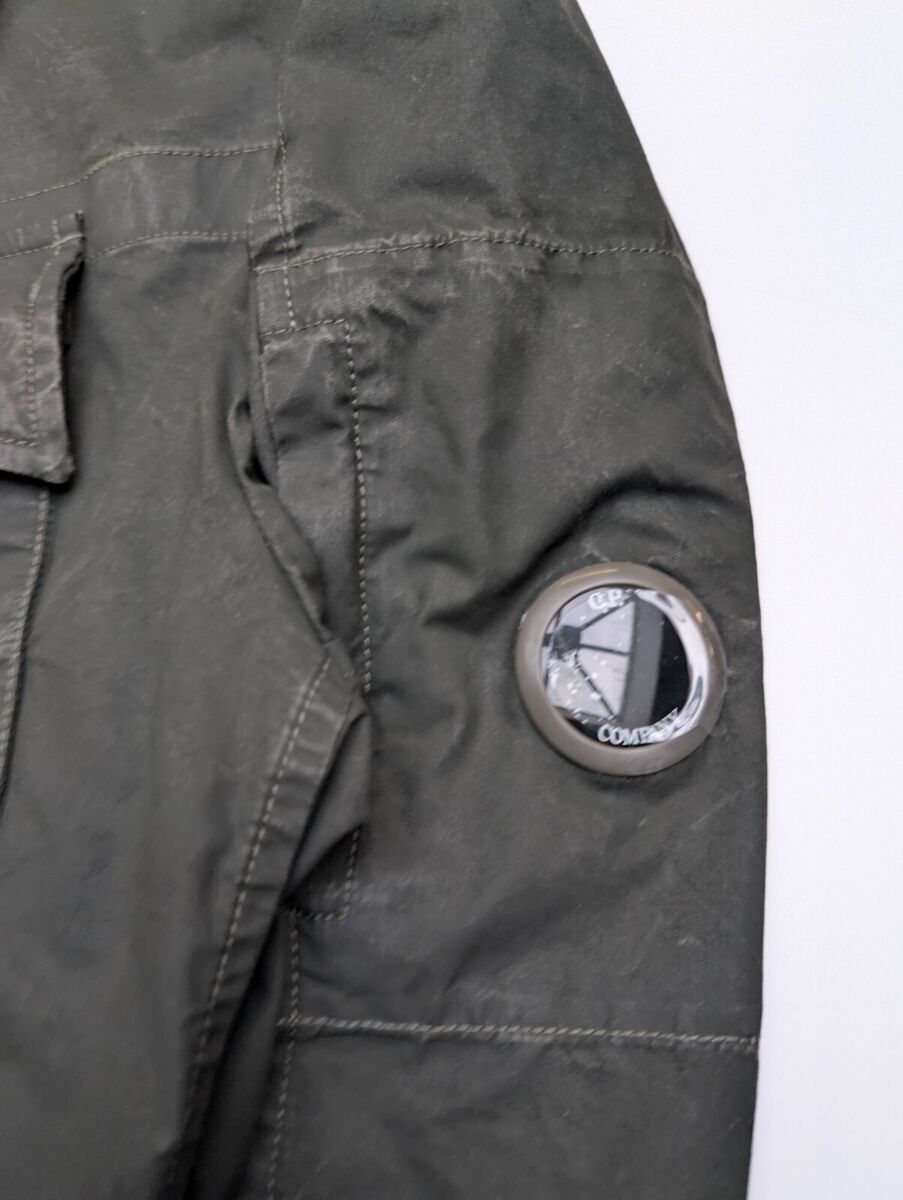 C.P. Company 50 FILI Plated Lens Overshirt - Forest Green C.P. Company 50 FILI Plated Lens Overshirt - Forest Green