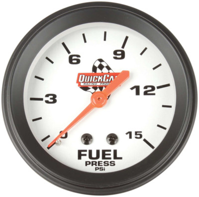 #ad QuickCar Racing Products QC FP Mechanical Fuel Pressure Gauge 2 5 8quot; Diameter $48.99