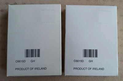 2x Cartuchos de tinta originales HP 15 negro (C6615D) - Envío gratis