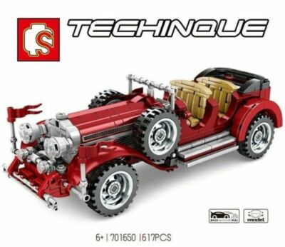 Classic luxury  Collectible Car Building blocks 617 pieces  (US Seller)