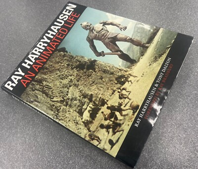 BOOK AN ANIMATED LIFE BY RAY HARRYHAUSEN & TONY DALTON MONSTERS SCI FI MOVIE ART