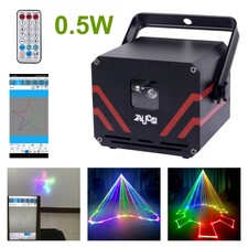 Remote App Animation Rgb Laser Projector Lights Disco Dj Party Show Stage Lights