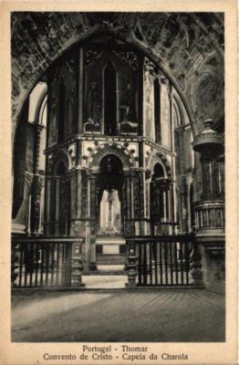 CPA AK TAKE - Kloster Christi Kapelle von Charola PORTUGAL (760967)