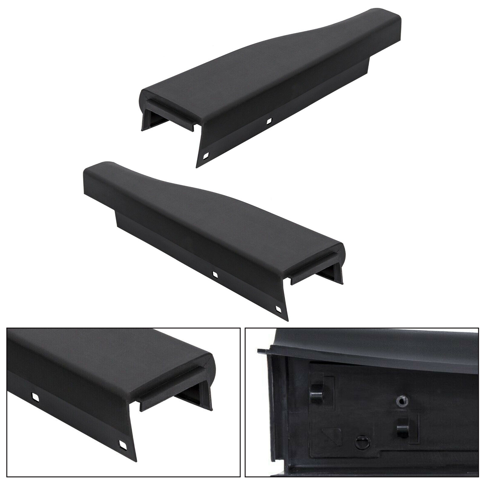 Tailgate Flex Step Center Cap Cover For Ford F250 F350 Super Duty (2008-2016) - Replacement Trim Protector OE 8C3Z9940602EA