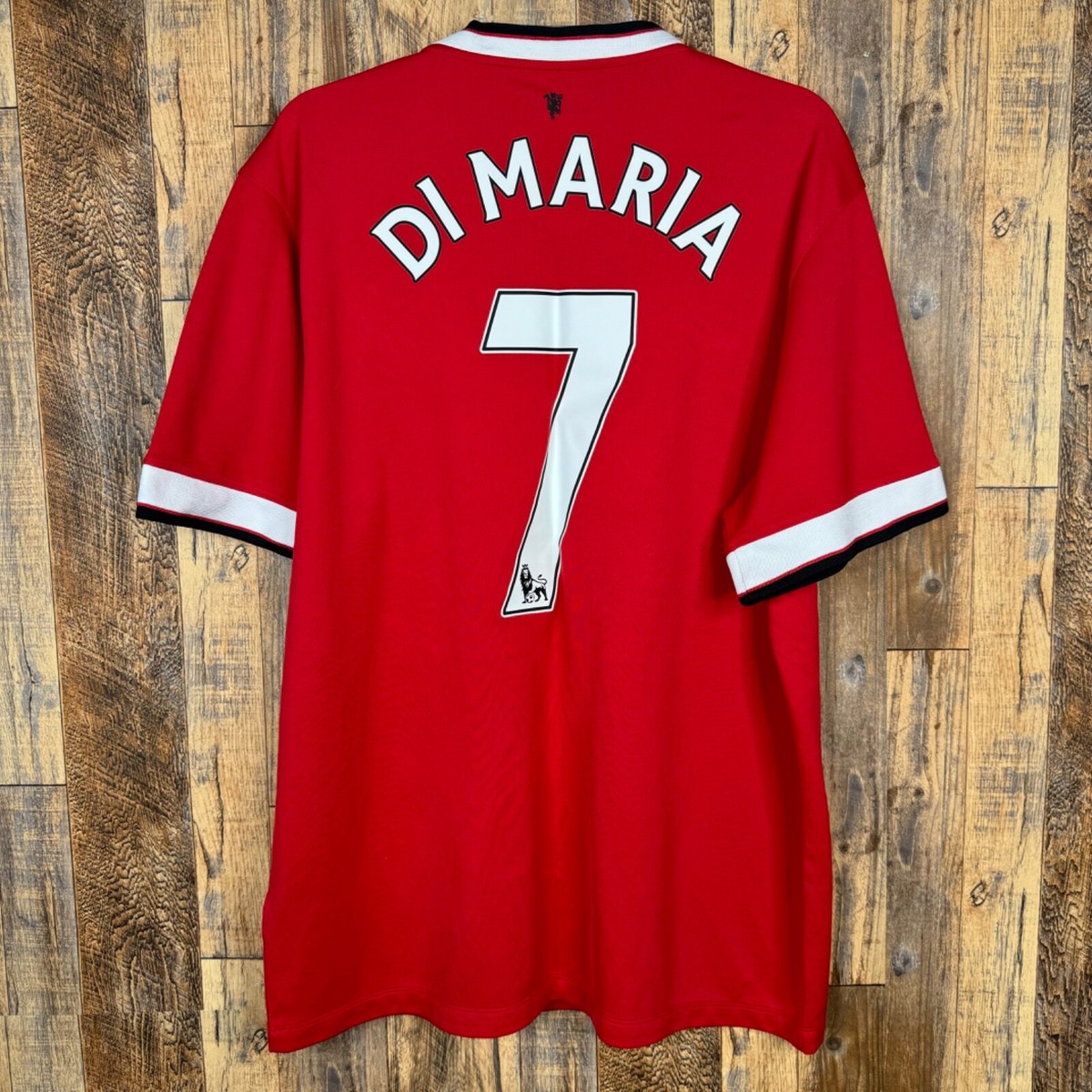 正規品 レアル・マドリード 14-15 Home ディ・マリア Di María Manchester United 2014-15 Home Soccer Jersey Angel Di Maria