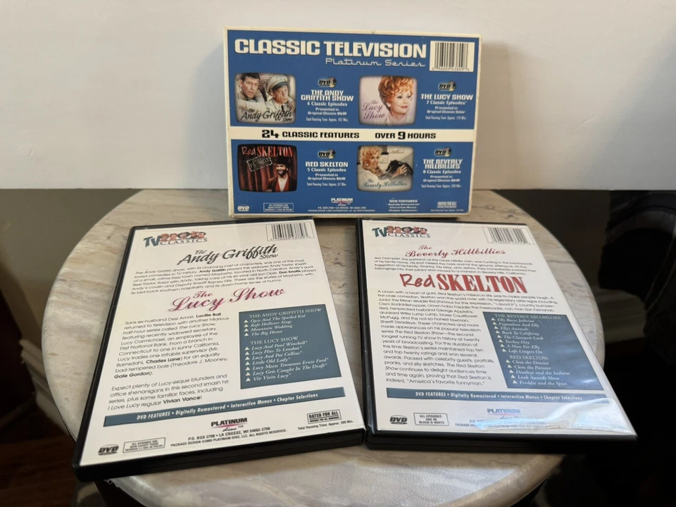 Classic Television Platinum Series 4-DVD Boxed Set The Lucy Show Andy Griffith - Image 2 of 4