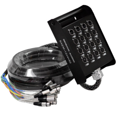 Seismic Audio - SALS-16x8x50 - 16 Channel 50' Pro Stage XLR Sn Seismic Audio - SALS-16x8x50 - 16 Channel 50' Pro Stage XLR Sn 16 Channel  XLR Color Coded
