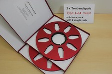Tonbandspule NAB 10,5" 1 Paar - Akai Teac Revox Studer M15A - Artikel LJ4HD