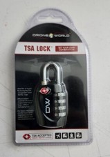 TSA Approve 4 Digit Combination Travel Bag Suitcase Luggage Lock Padlock Reset