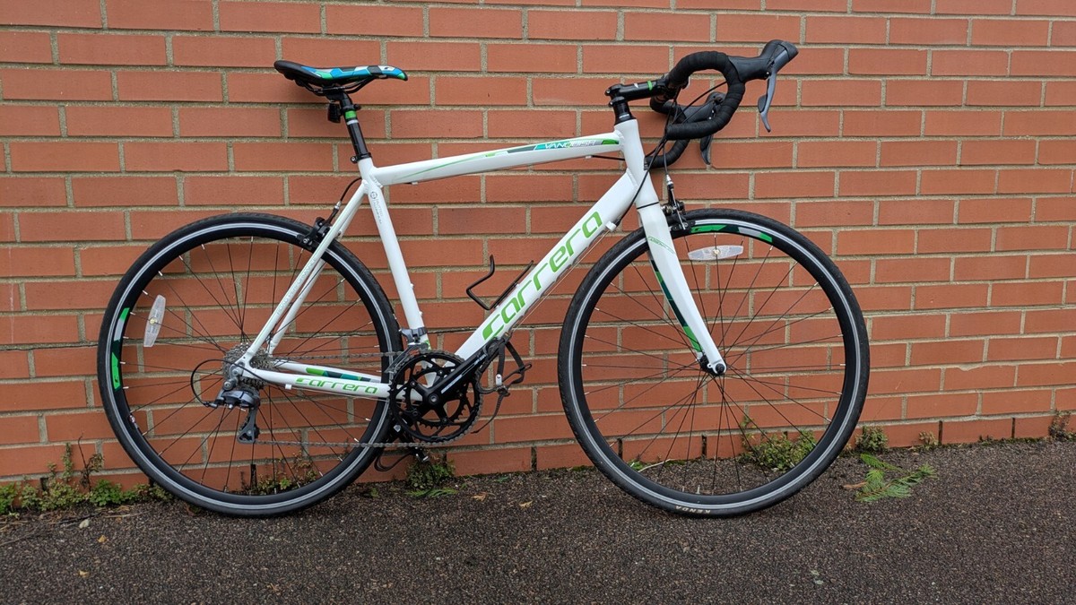Carrera Vanquish Road Carrera 54cm Frame White Carrera Bike Mens