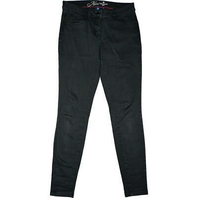 Tom Tailor Alexa Slim Fit Womens Stretch Jeans Trousers Skinny Mid 38 W30 L32 Black