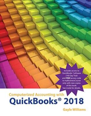 Computerized Accounting with Quickbooks 2018 - Gift By Gayle Williams - GOOD