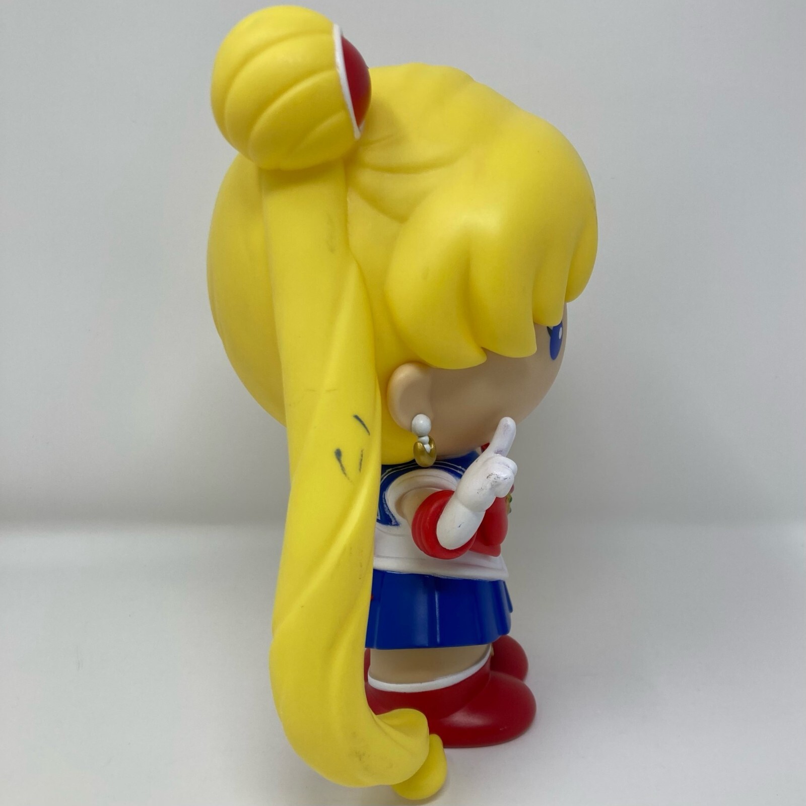 Sailor Moon Coin Bank Usagi Chibi PVC Figural Piggy Bank Anime New eBay