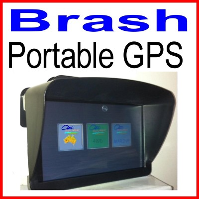 5'' Portable GPS Road + Offroad 4x4 + Marine Ozi Explorer with latest mapping